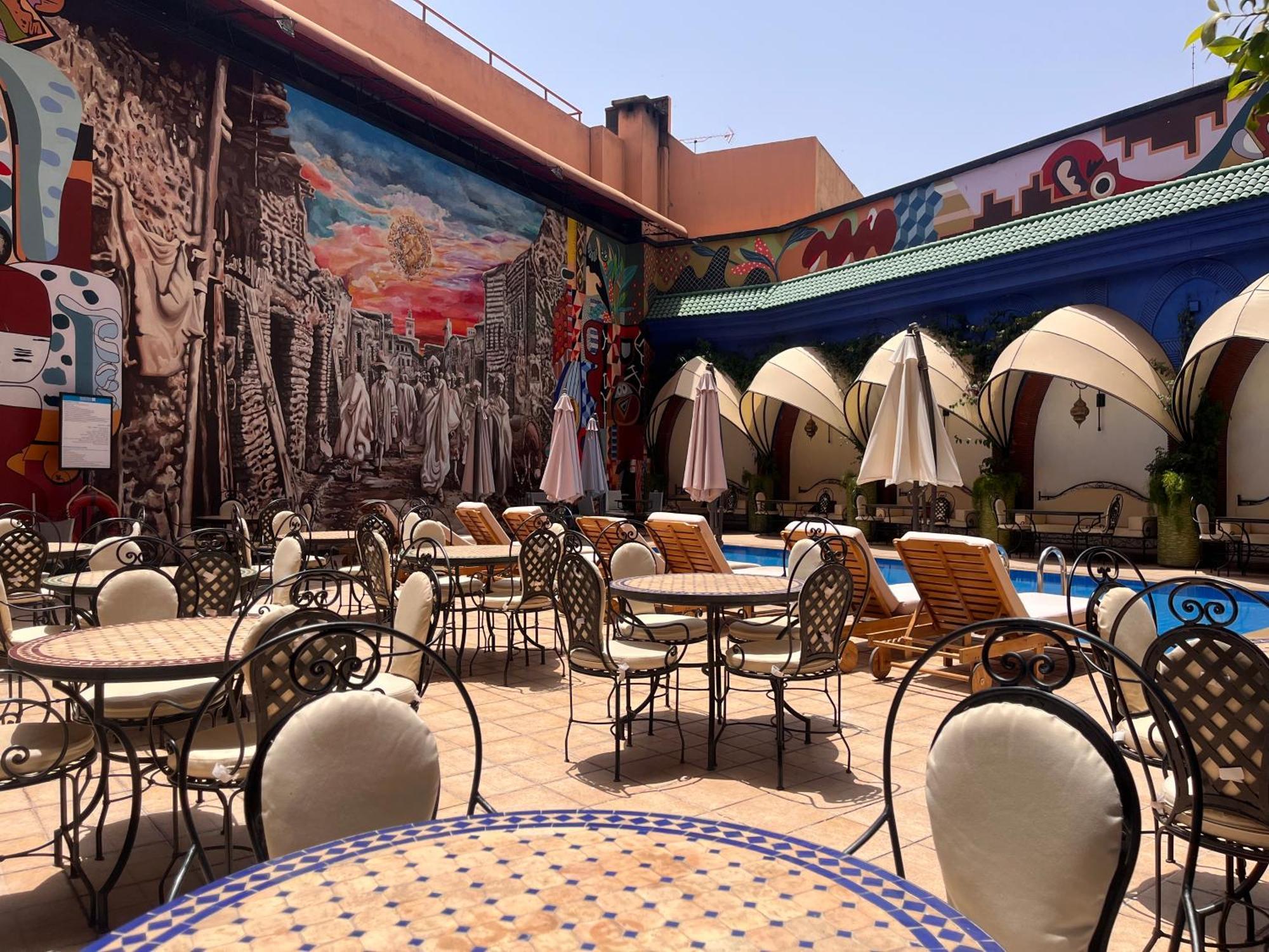 Hotel Blue Sea Le Printemps Marrakesz Zewnętrze zdjęcie